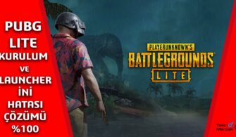 PUBG LITE Bilgisayara Nasıl Kurulur? ve Launcher İni Hatası Çözümü (Video)