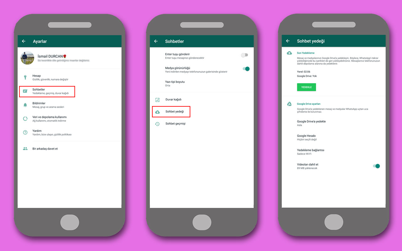 WhatsApp Yedeklemesi Nasıl Yapılır? - Resim Kredisi : Tekno Mercek