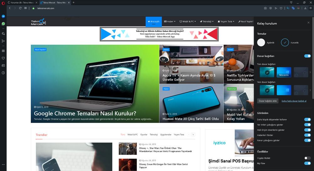 Mozilla Dark Mode